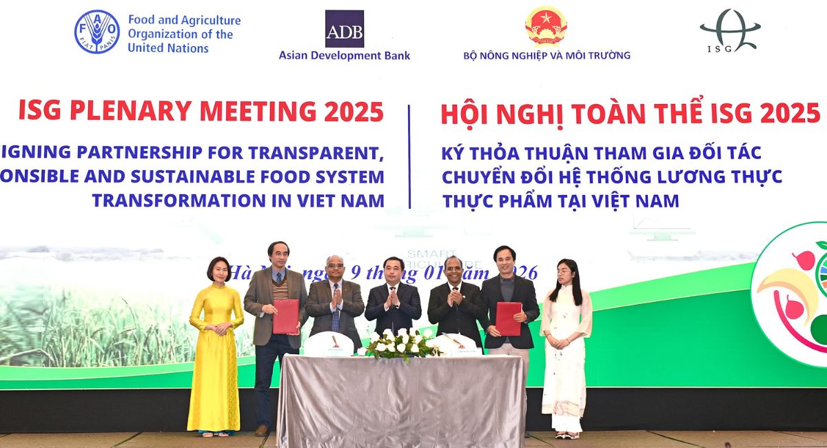 PHANO trở thành đối tác chiến lược trong lộ trình chuyển đổi Hệ thống Lương thực thực phẩm tại Việt Nam đến năm 2030